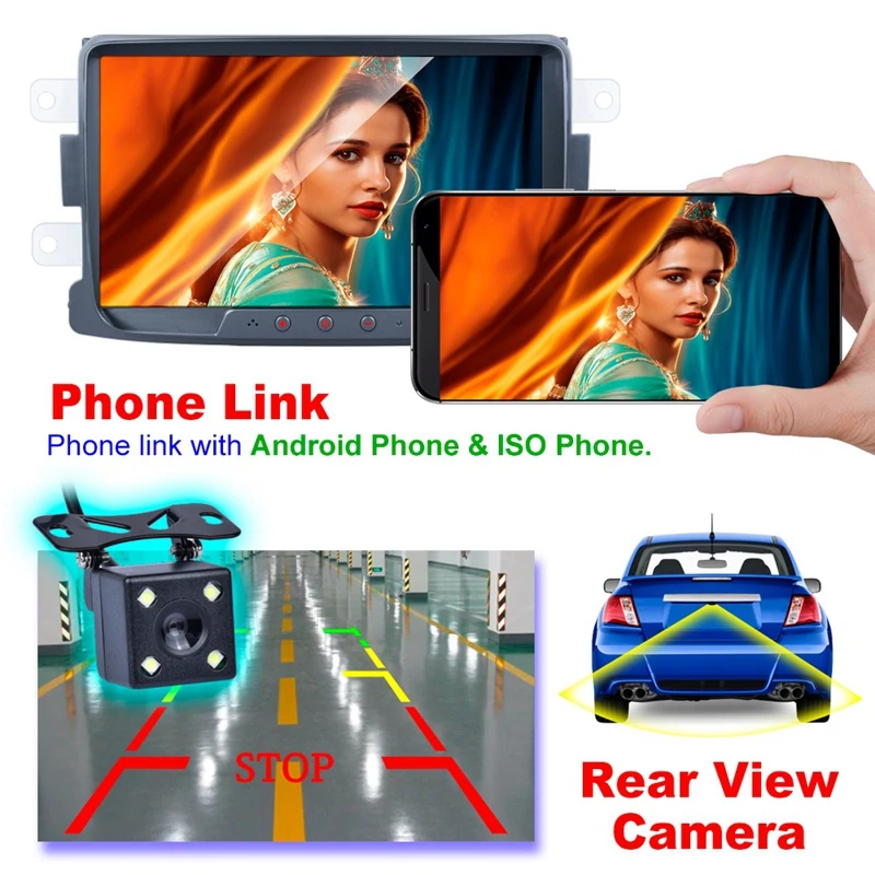 8 дюймов Android 8 1G+ 16G Автомобильный Радио плеер Wifi+ BT gps навигация для Renault LOGAN Dacia