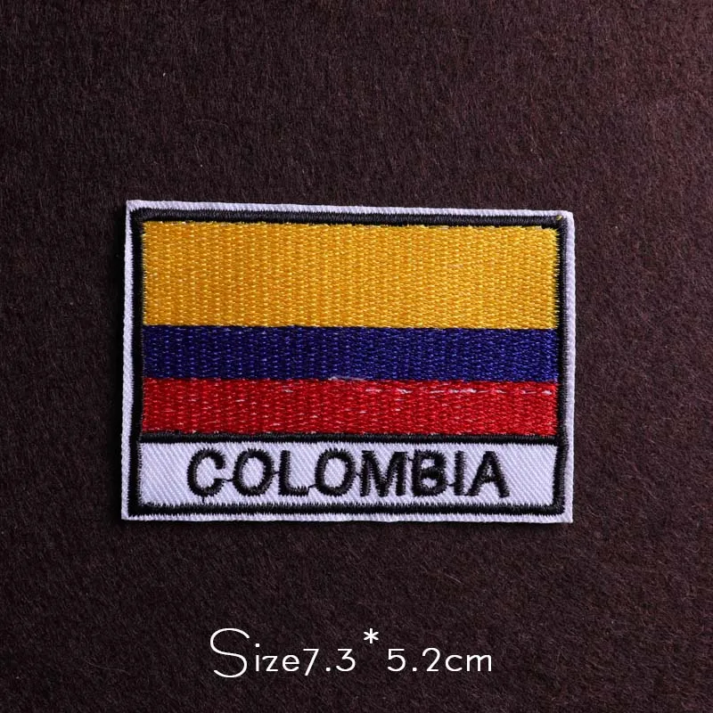Description Picture 4 of itemFlag/Embroidery Patch Iron On Patches On Clothes Embroidered Patches For Clothing thermoadhesive Military Patch Badge Stripes