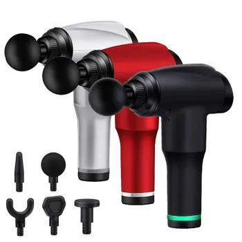 

High Power muscle massage gun High speed vibration massager gun Use after fitness Decompose lactic acid relief pain Relax body