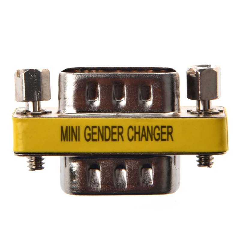 NEW-HD15(VGA) Male/HD15(VGA) Male, VGA мини переходник-соединитель(для ПК