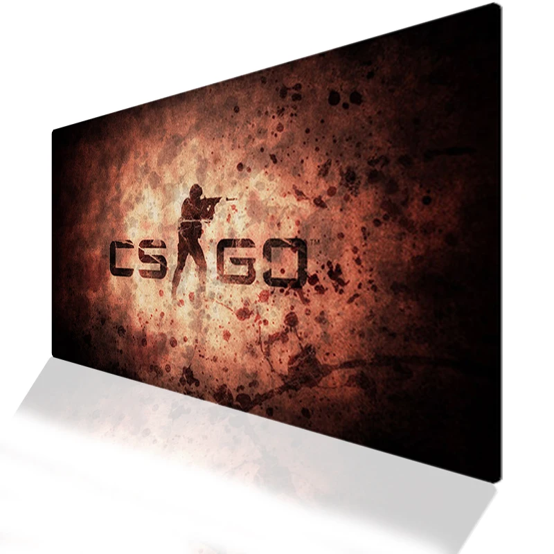 Игровой коврик для мыши Locke Edge CSGO большой из натуральной резины