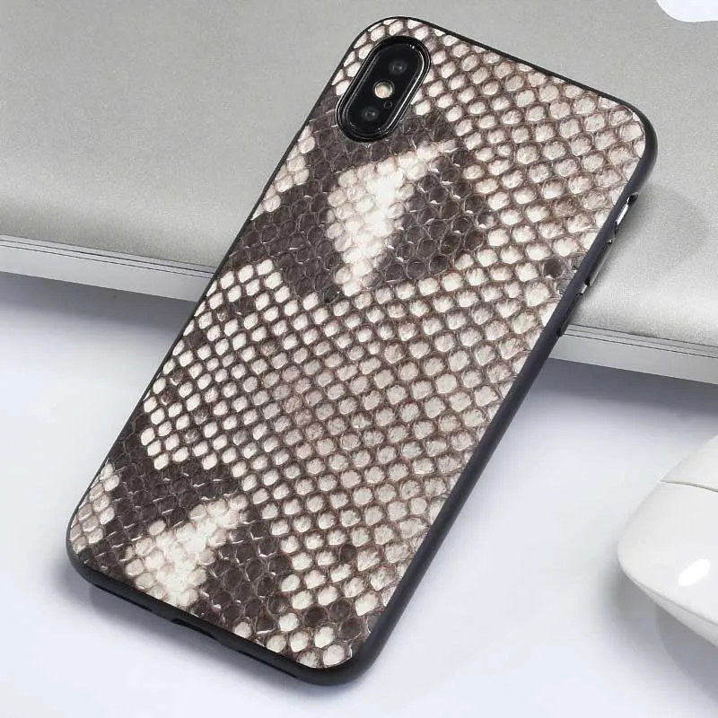 Роскошный чехол из кожи питона для iphone 11, чехол из натуральной кожи, Мягкий защитный чехол из змеиной кожи для iphone 11 pro max - Цвет: Primary color