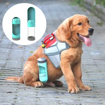 

Portable Pet Dog Water Bottle Drinking Bowls For Small Large Dogs Feeding Water Dispenser Cat Activated Carbon Filter Bowl