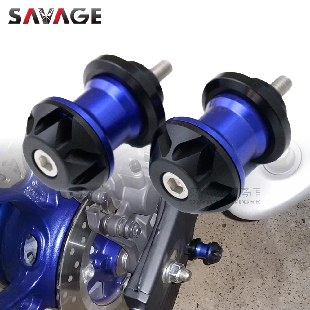 Swingarm Spools Slider For YAMAHA YZF R1/S/M R6 R25 R3 MT25 MT03 FZ1 FZ6 N/S/R Motorcycle Accessories CNC Stand Screws 6mm | Автомобили и