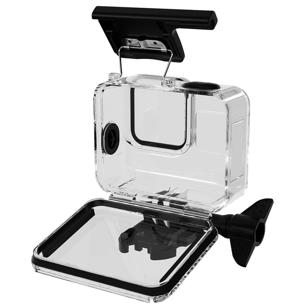 Для Gopro Hero 8 прозрачный спортивный водонепроницаемый чехол s 60m водонепроницаемый корпус чехол для дайвинга фильтры для Gopro Hero 8