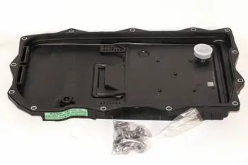 

Black Transmission Oil Pan With screws Parts Car Automatic Useful Durable