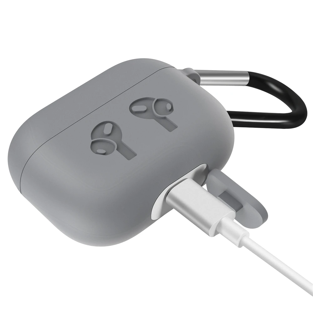 Мягкий силиконовый чехол для Airpods Pro сумка для наушников сумка Противоударный наушник анти-потеря чехол для Air Pods Pro Аксессуары