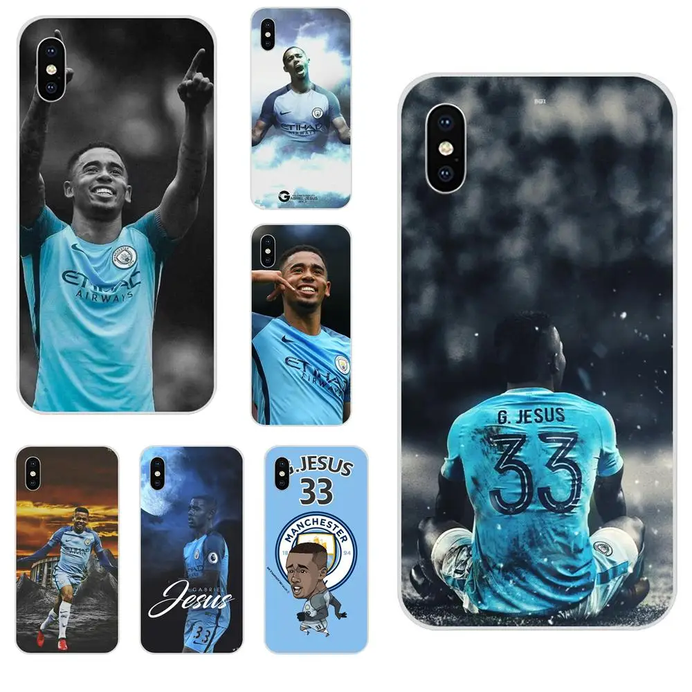 #*Cheap Soft TPU Cover Footballer Gabriel Jesus 33 For Sony Xperia Z Z1 Z2 Z3 Z4 Z5 compact Mini M2 M4 M5 T3 E3 E5 XA XA1 XZ Premium