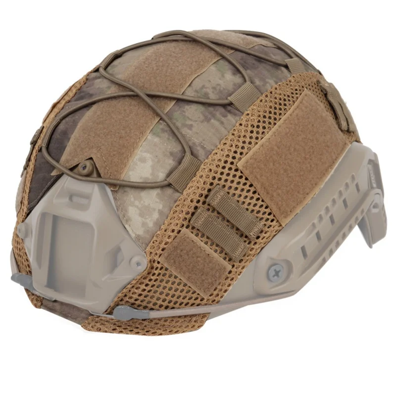 Страйкбол охота(тактический военный бой) шлем крышка CS Wargame спортивный шлем Крышка для ops-ядра PJ/BJ/MH Тип Быстрый Шлем - Цвет: AT