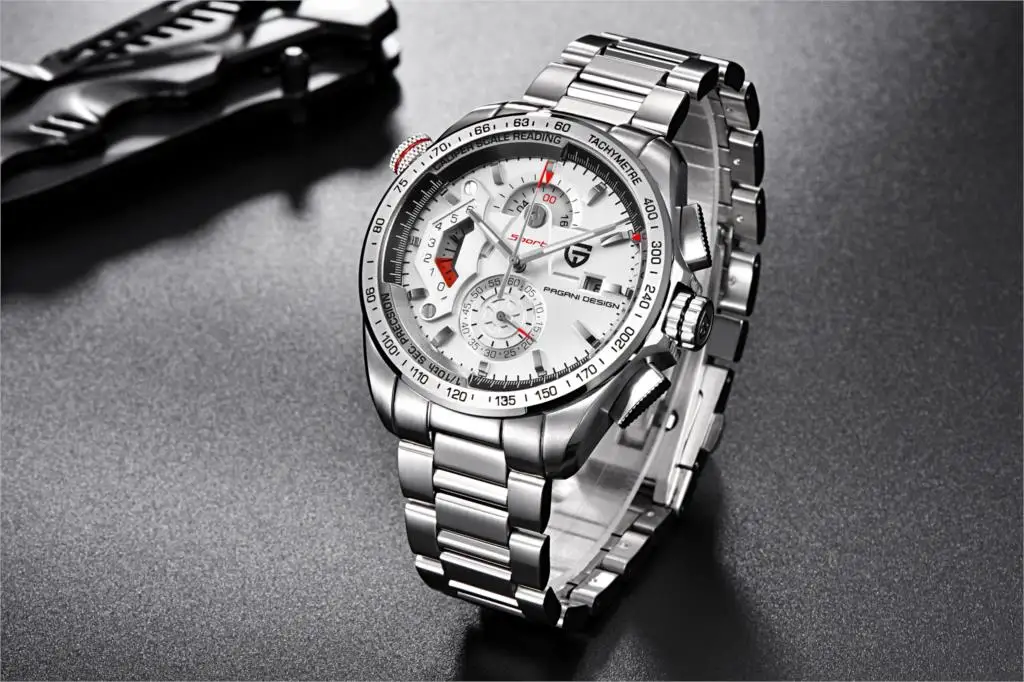 PAGANI Дизайн новые мужские часы кварцевые наручные часы мужские s часы Топ бренд Роскошные часы Мужские Хронограф Relogio Masculino