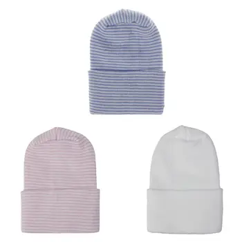 

Double-layer Thick Baby Beanie Hat Kids Winter Warm Cap Soft Newborn Infants Knit Pullover Hats
