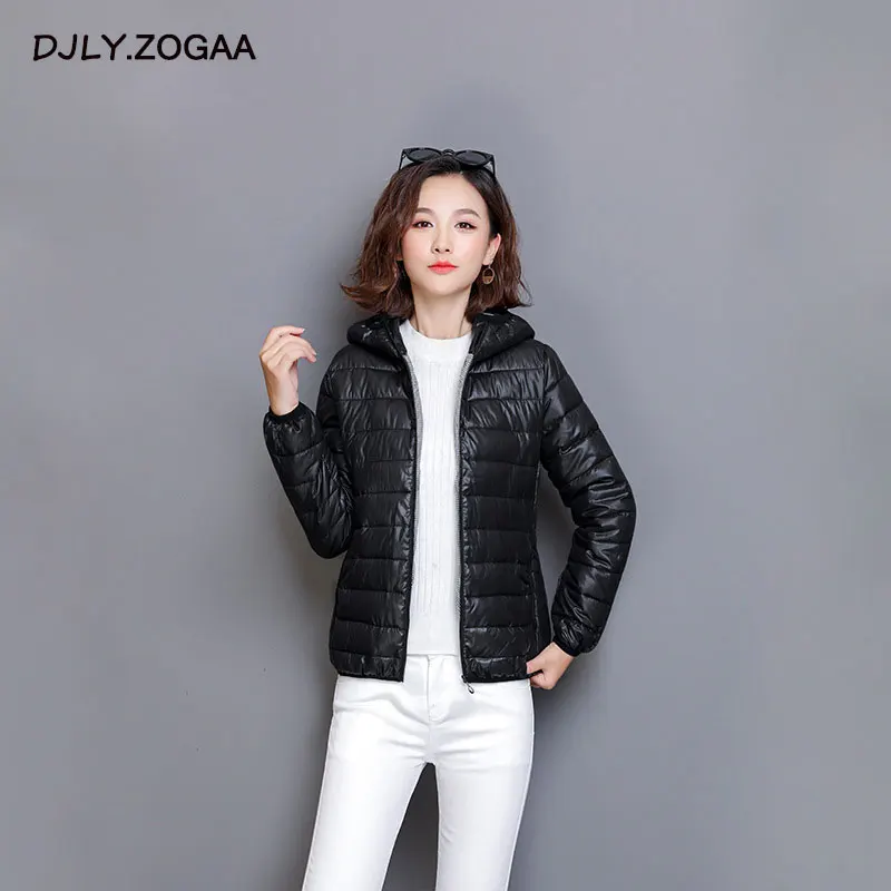 Goede ZOGAA 2019 Winter Nieuwe vrouwen Katoen Gewatteerde Warme Jas Student Dunne Gedeelte Down Katoen Hooded Korte Jas Vrouwen winter jas