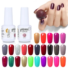 Ukiyo 15 мл УФ-гель для ногтей Полупостоянный гель лак для ногтей Гель-лак блеск лак для ногтей для дизайна ногтей 170 великолепные цвета