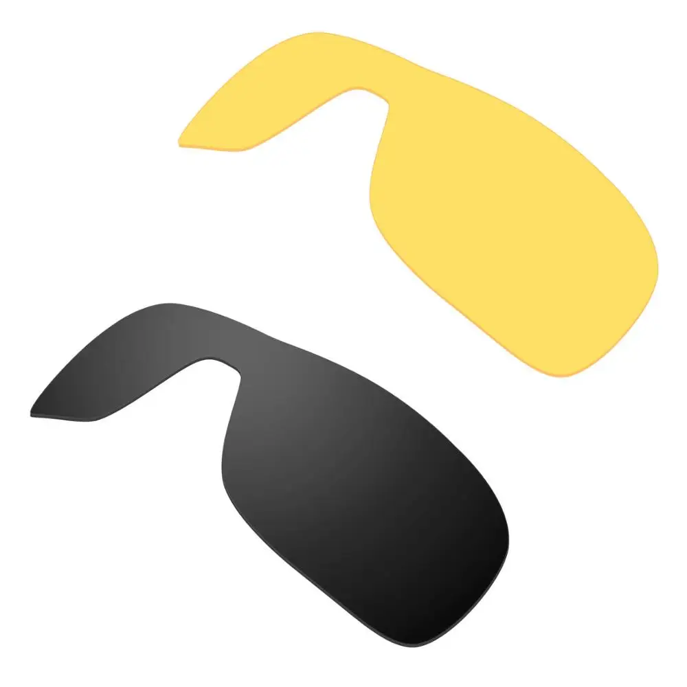 

Солнцезащитные очки HKUCO для турбинного ротора, Сменные поляризованные линзы, 2 пары-голубые и прозрачные желтые