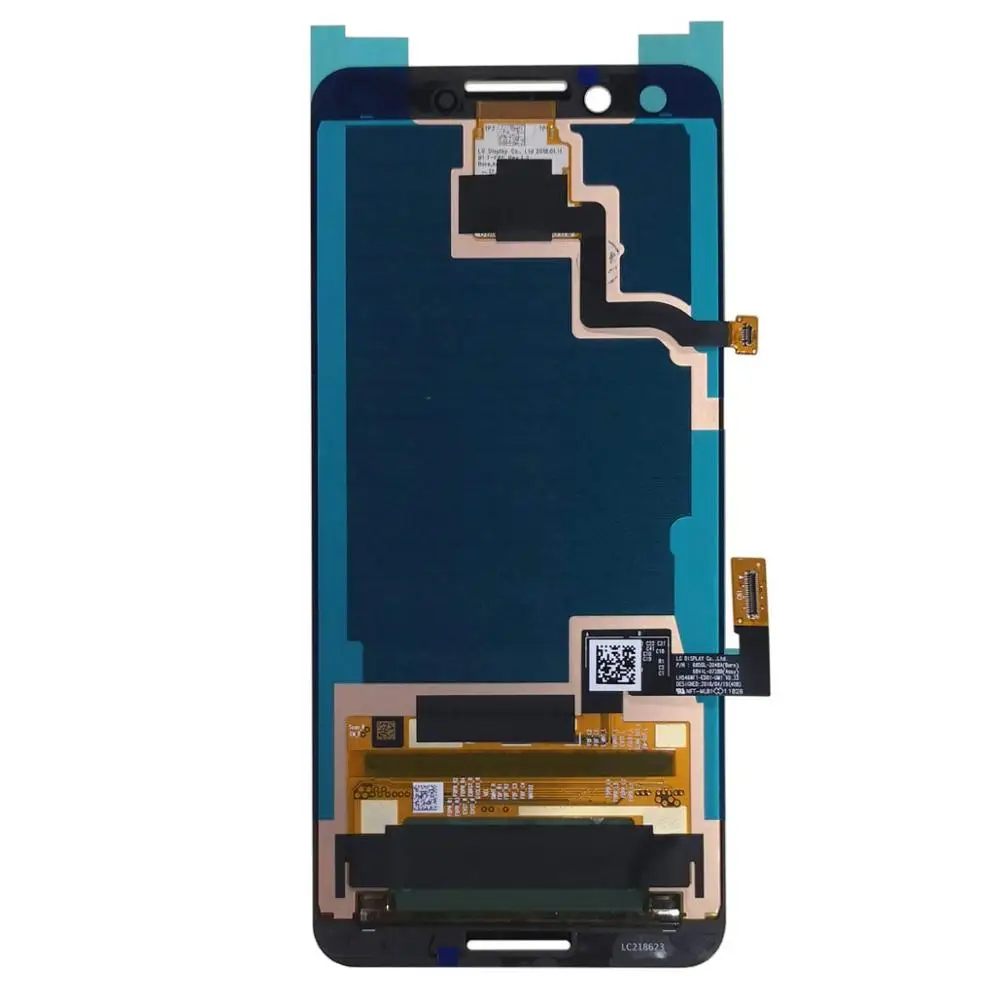 Сенсорный экран совместим с Google Pixel 3 5," сенсорный экран дисплей в сборе дигитайзер стекло ЖК с клеем+ Инструменты