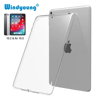 

Clear Cover for iPad 10.2 2019 Transparent Soft Silicon Clear TPU Case Coque Capa For New iPad 2017 2018 Pro 10.5 Air 1 2 Funda
