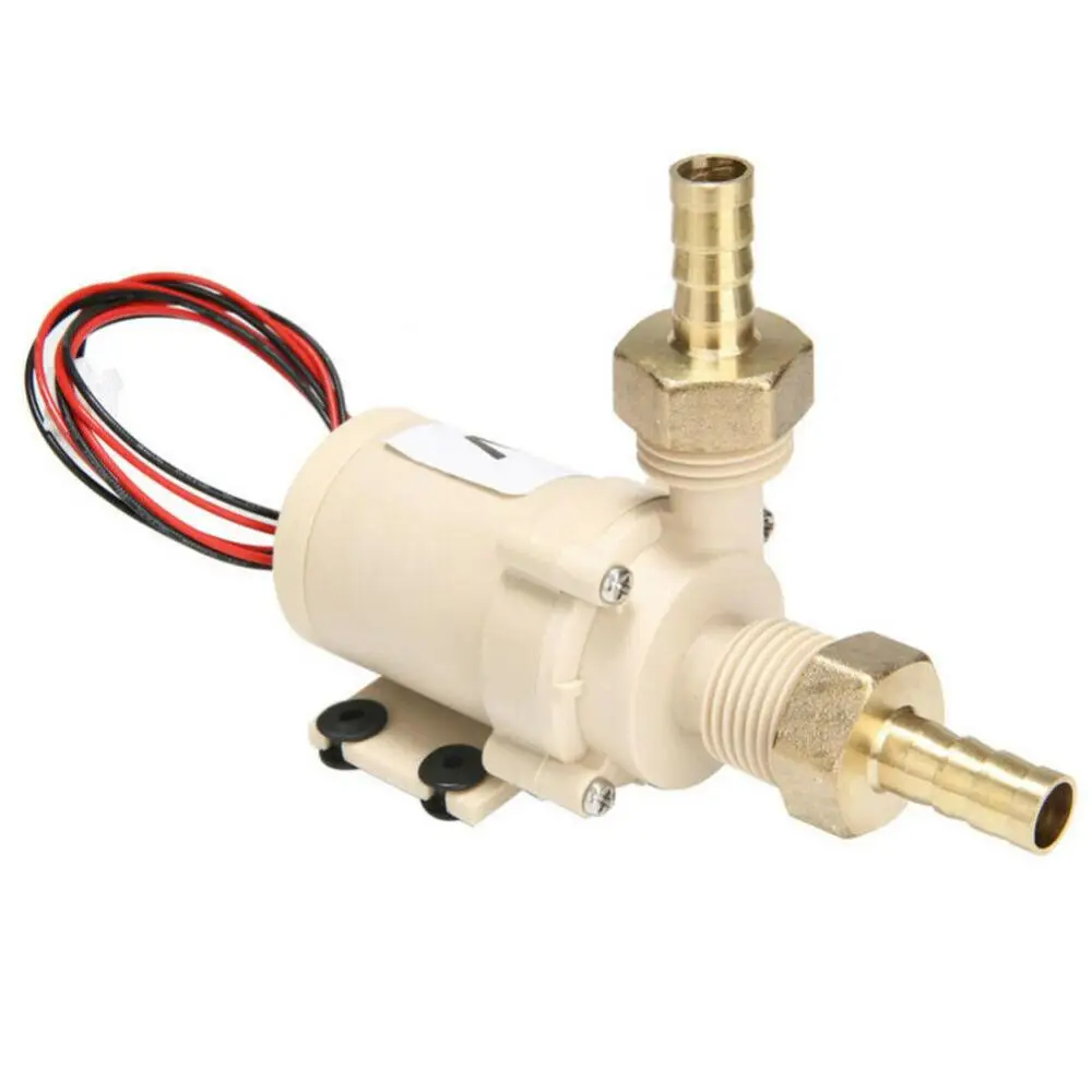 12V Brushless High Temperature Resistant Waterproof Heater Solar Hot Water Pump 1/2 "NPT, BSP Threaded Joint