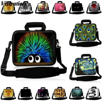 

For iPad Chuwi HP Asus Macbook Air 13.3 13 11.6 10 12 14 15 17 Laptop Bag Case Briefcase Prints 15.6 Sleeve Computer Accessories