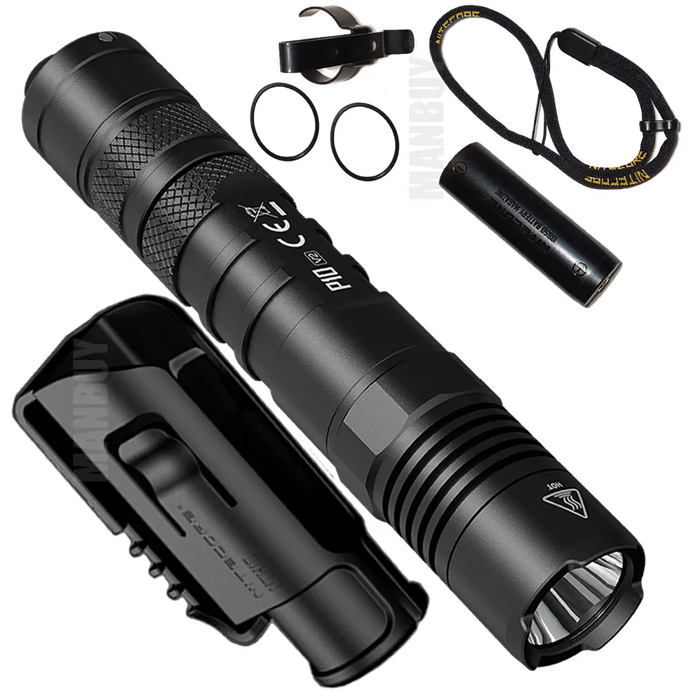 2020 NITECORE P10v2 CREE XP-L2 V6 1100 Lms Tactical LED Flashlight for Camping Hunting Fishing Wholesale Spotlight Free Shipping