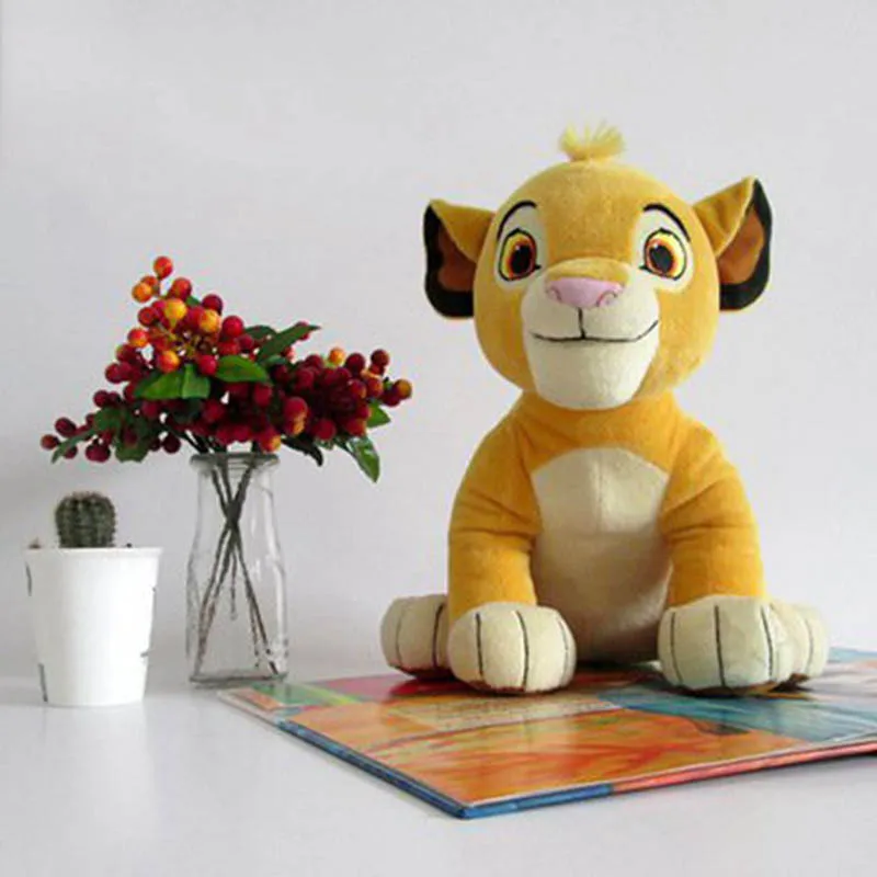 Симпатичные плюшевые игрушки Simba 1 шт. сидящие высотой 26 см Король Лев мягкие