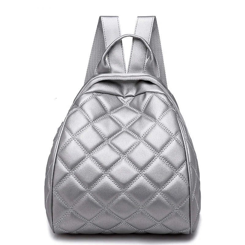 

Lattice Backpack Women Leather Bag Ladies SchoolBags for Teenagers Girls Shell Style Bags WSL23 Female Small Backpacks