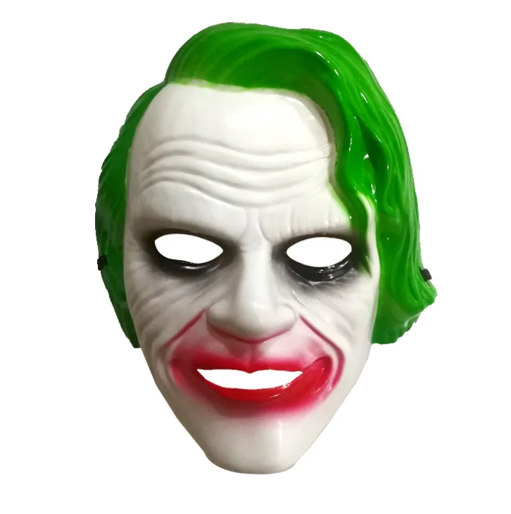 DC Joker Arthur Fleck Joaquin Феникс Хэллоуин маски Бэтмена и Джокера Косплей пары костюм нарядное платье - Цвет: B