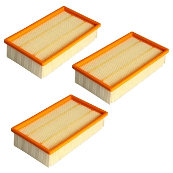 

Air Filter Vacuum Cleaner for Karcher Nt25/1 Nt35/1 Nt45/1 Nt55/1 Nt361 Eco Nt561 Eco Nt611 Eco Replacement Parts, 3Pcs