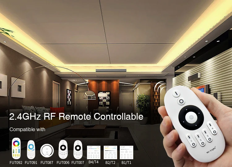 Mi boxer Mi светильник RF беспроводной Одноцветный диммер CCT RGB RGBW RGB+ CCT FUT035 FUT036 FUT037 FUT038 FUT039 контроллер светодиодной ленты