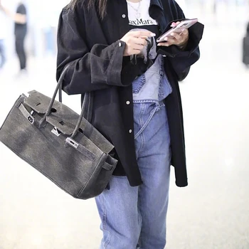 

2020 New Retro Armpit Bag Large Capacity Casual Totes Fashion Casual Shoulder Bag High Quality Military Cloth Bags Women Handbag