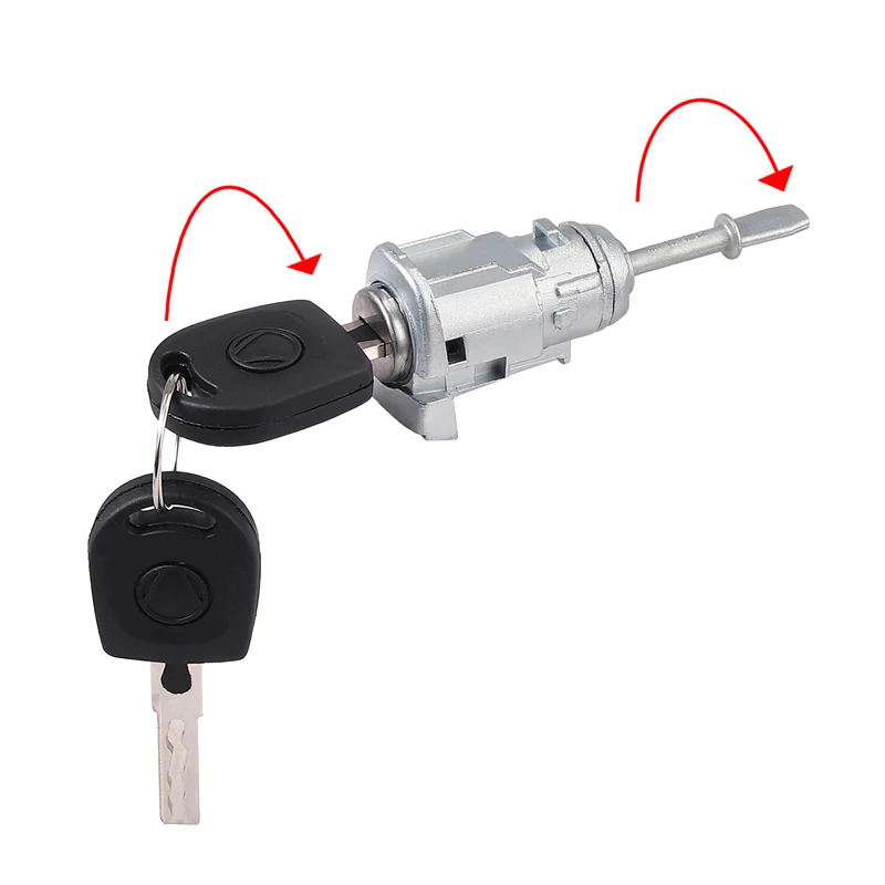 Justech 1 шт. закрывающийся замок цилиндр левый 3B0837167 для VW PASSAT B5 3B (96 05) LUPO дверной