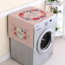 Узор Автоматическая барабанная стиральная машина крышка одеяло холодильник пылезащитный чехол для холодильника шайба накидка хлопок и лен Водонепроницаемый Дом