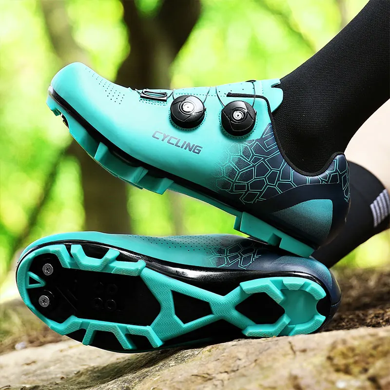 Road Cycling Shoes Men Outdoor Sport Bicycle Shoes Breathable Mtb Bike Flat Sneakers Mnountain Racing Cycling Sneakers Plus Size