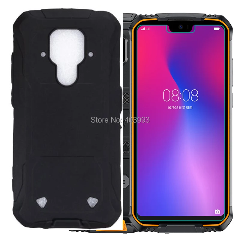 Для Doogee S68 Pro Мягкий Чехол закаленное стекло роскошный мягкий чехол из ТПУ с