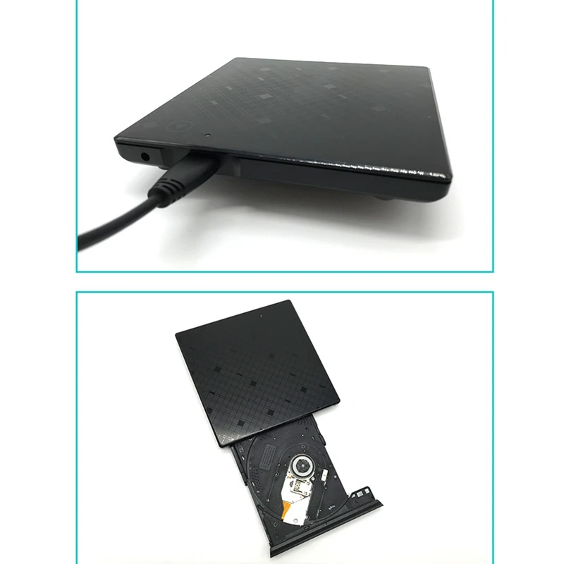 USB 3 0 CD DVD плеер внешний привод ультратонкий энергосберегающий для IMAC ноутбука Mac