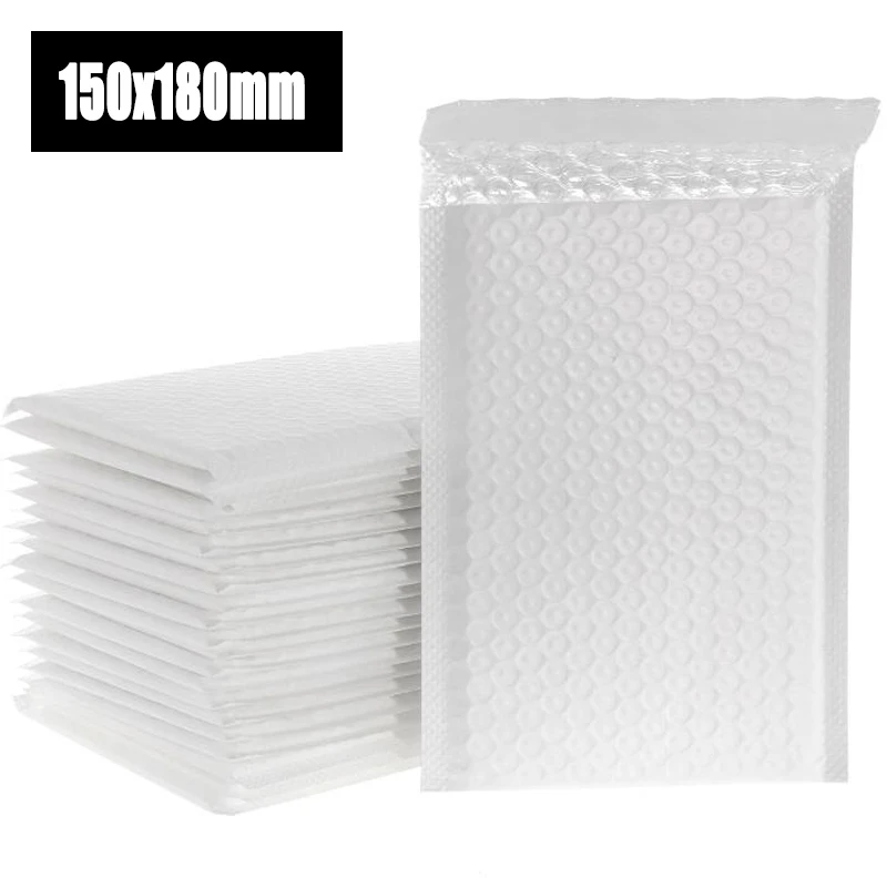 50 adet/grup Köpük Zarf Kendinden Mühür Postaları Yastıklı Nakliye Zarfları Kabarcık Posta Çantası Nakliye Paketleri Siyah Altın Gümüş