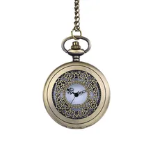 Индивидуальные классические ретро карманные часы для мужчин и женщин кварцевые часы панк-гитара карманные часы ожерелье прямая покупка reloj de bolsillo