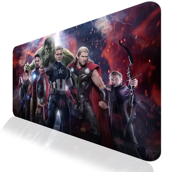 

Mouse Pad Large Gaming Computer Anti-slip Avengerse Infinity War 70*40cm Locking Edge Keyboard Laptop Desk Mousepad Mice Pad Mat