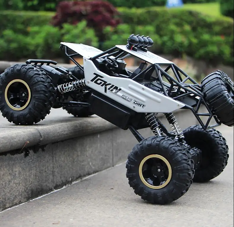 37 см 1:12 RC автомобиль 4WD альпинистский автомобиль 4x4 двойной привод двигателей Bigfoot автомобиль дистанционное управление Модель внедорожный автомобиль игрушки для мальчиков детей