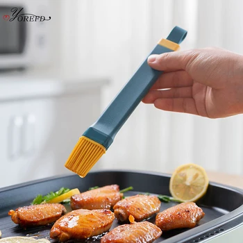 

OYOREFD Nordic Kitchen Silicone Oil Brush Baking Basting Brushes Kitchen Cooking Baking Accessories Kitchen Gadgets