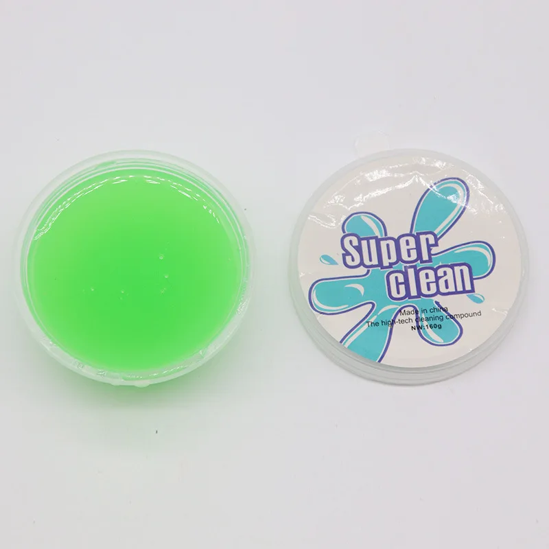 60ml Green 1 шт., игрушки для чистки клавиатуры, клея, универсальная клавиатура для удаления пыли, глиняные грязевые принадлежности, игрушки для чистки клавиатуры, ноутбука, ручная шпатлевка - Color: 60ml Green