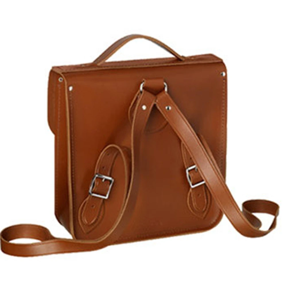 DIY Leather Craft Backpack 500gsm Kraft Paper Sewing Pattern Hollowed Stencil Template 22x24x8cm