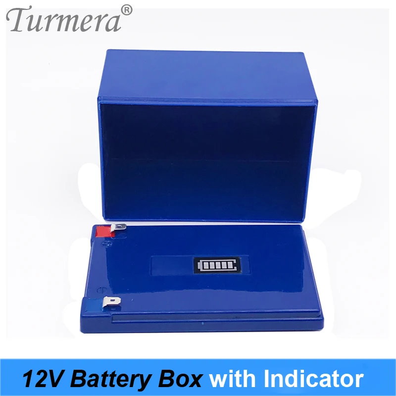 Turmera 12V 21Ah Battery Box Storage Case with Capacity Indicator Build 28Piece 18650 Battery for Uninterrupted Power Supply 12V 06