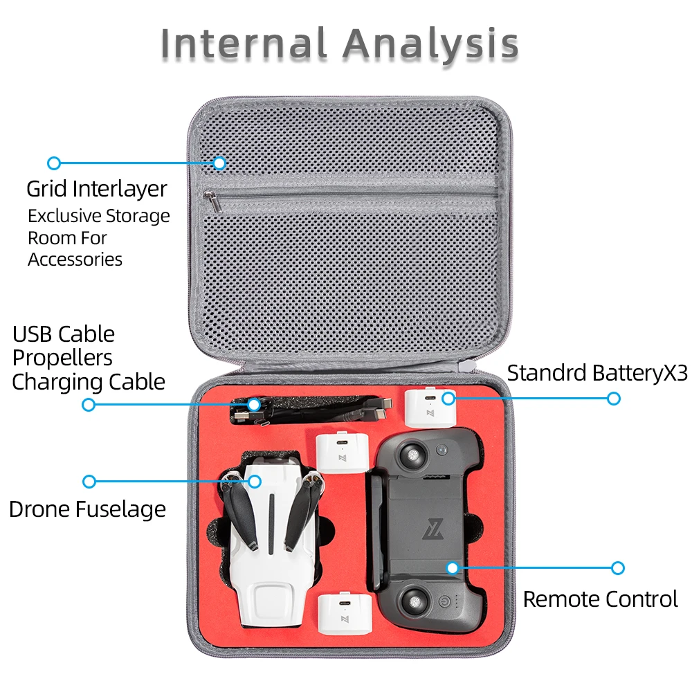 FIMI X8 MINI Carrying Case Storage Case Portable single shoulder bag Scratch Proof Anti Shock Box For X8 MINI Drone Accessories drone accessories,drone storage bag,drone storage case