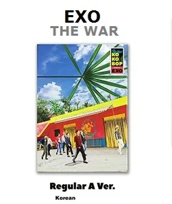 

[MYKPOP]~100% OFFICIAL ORIGINAL~ EXO #4 Ablum: THE WAR CD, KPOP Fans Collection - SA19082502