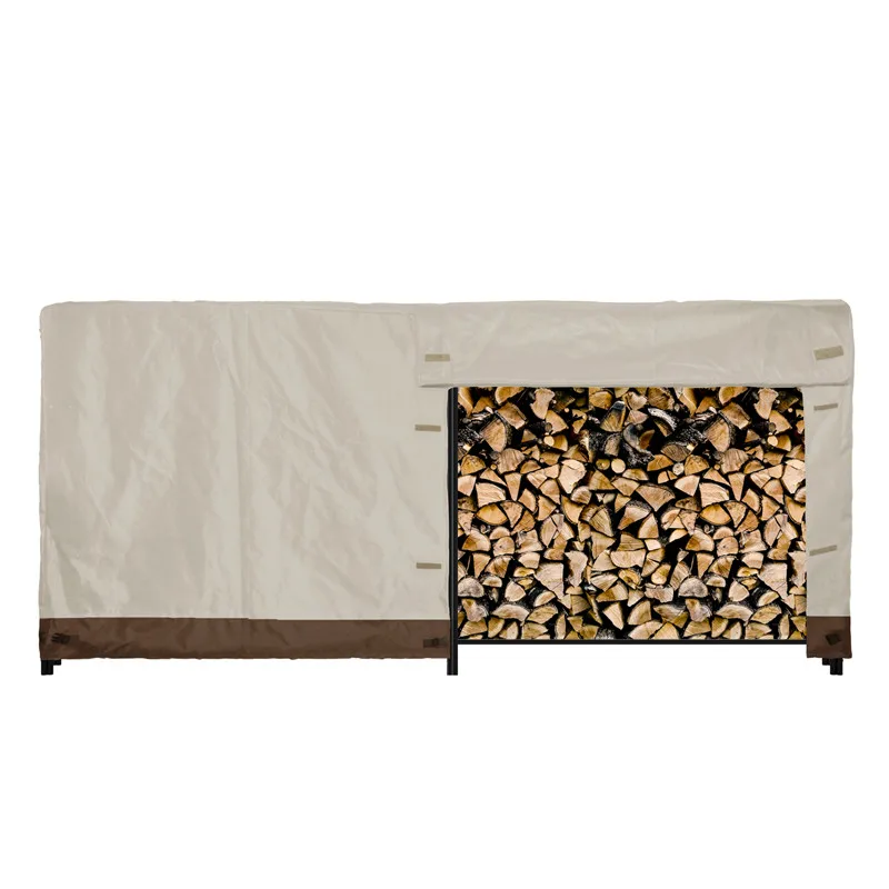 

MDSTOP Log Rack Cover Waterproof Firewood Cover Wood Rack Log Frame Outdoor Cover