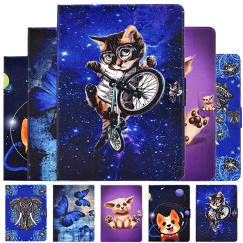 

Cover Case For Samsung Galaxy Tab S7 11 inch 2020 SM-T870 T875 T876 Cartoon Cat Leather Coque For Samsung Tab S7 2020 Cover Case