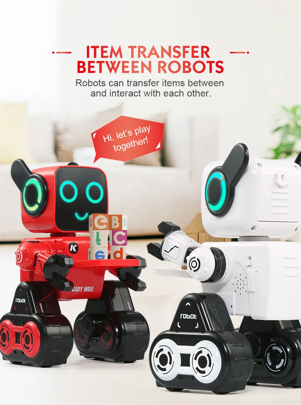 Интеллектуальный радиоуправляемый робот, голосовое управление, интерактивное Программирование действий, отправка подарка, раздвижной сенсорный зондирующий Поющий танцующий робот, игрушки