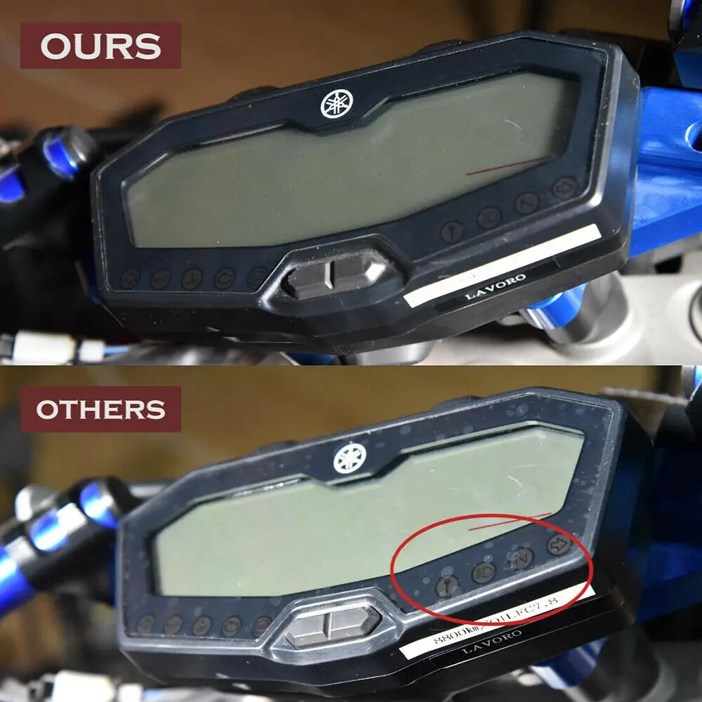 MT07 аксессуары кластер Защита от царапин защитная пленка для экрана Yamaha FZ MT 07 2013 2020