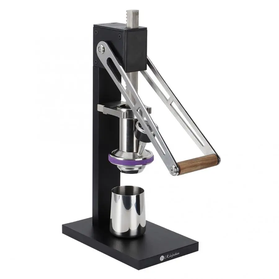 Автоматическая кофемашина Bean-Grinder Maker для домашнего магазина из нержавеющей стали использовать Утюг Черный Ручной пресс ручная кофемолка