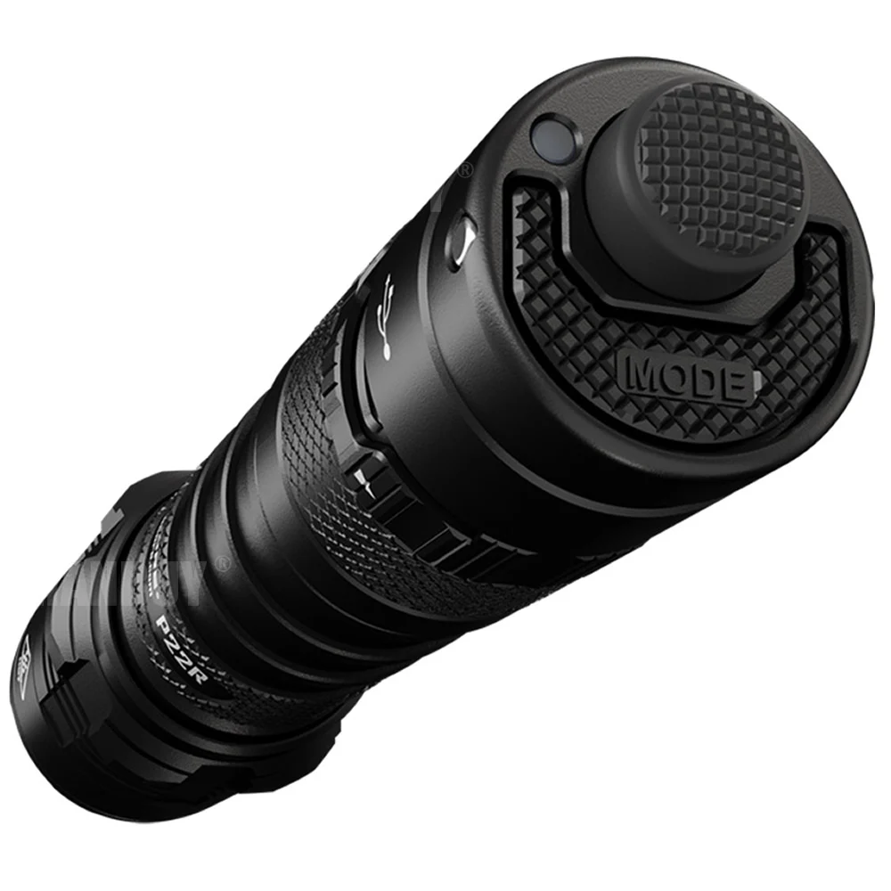 NITECORE Spotlight P22R 3400 мАч батарея конечная производительность USB Перезаряжаемый светодиодный фонарик 1800 люмен Открытый Охота Кемпинг